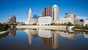 Columbus sky line